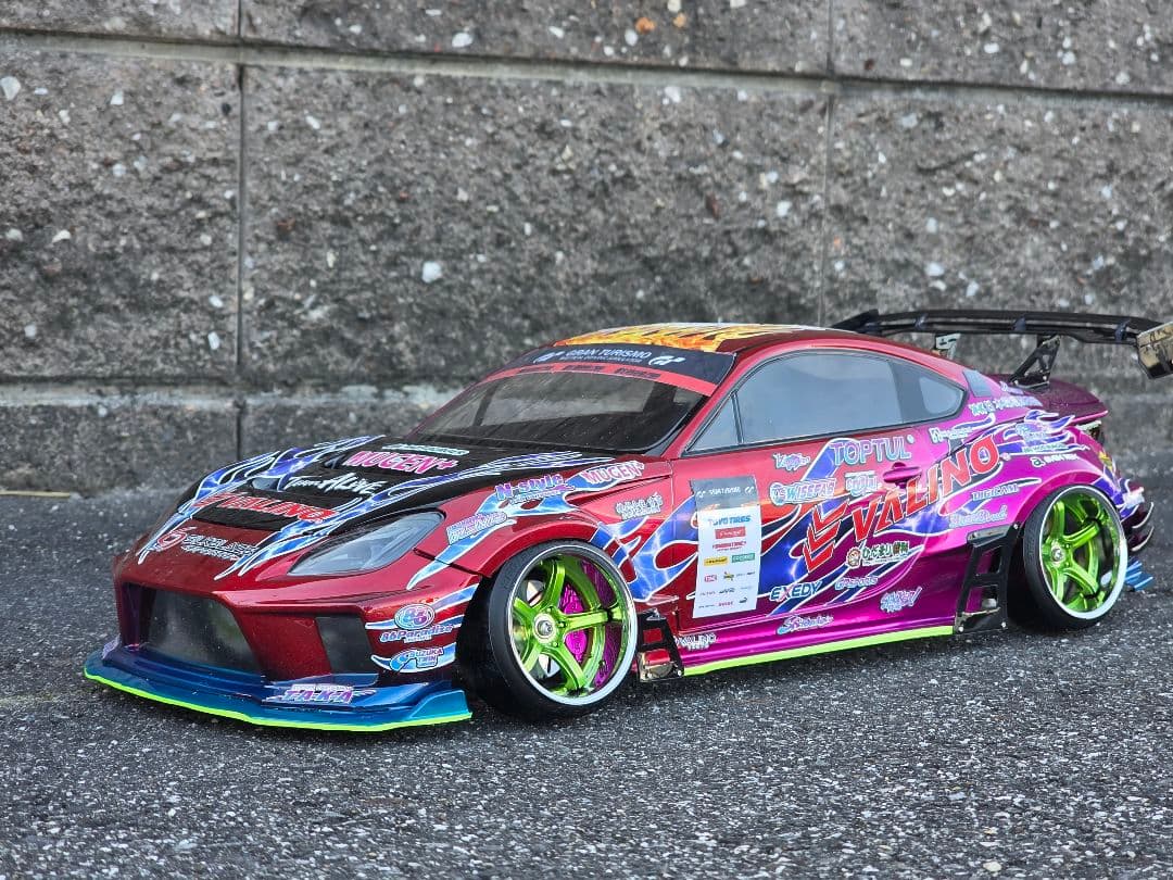 アディクション　GR86 　中村直樹選手アライブフーン仕様ラジコンホディ