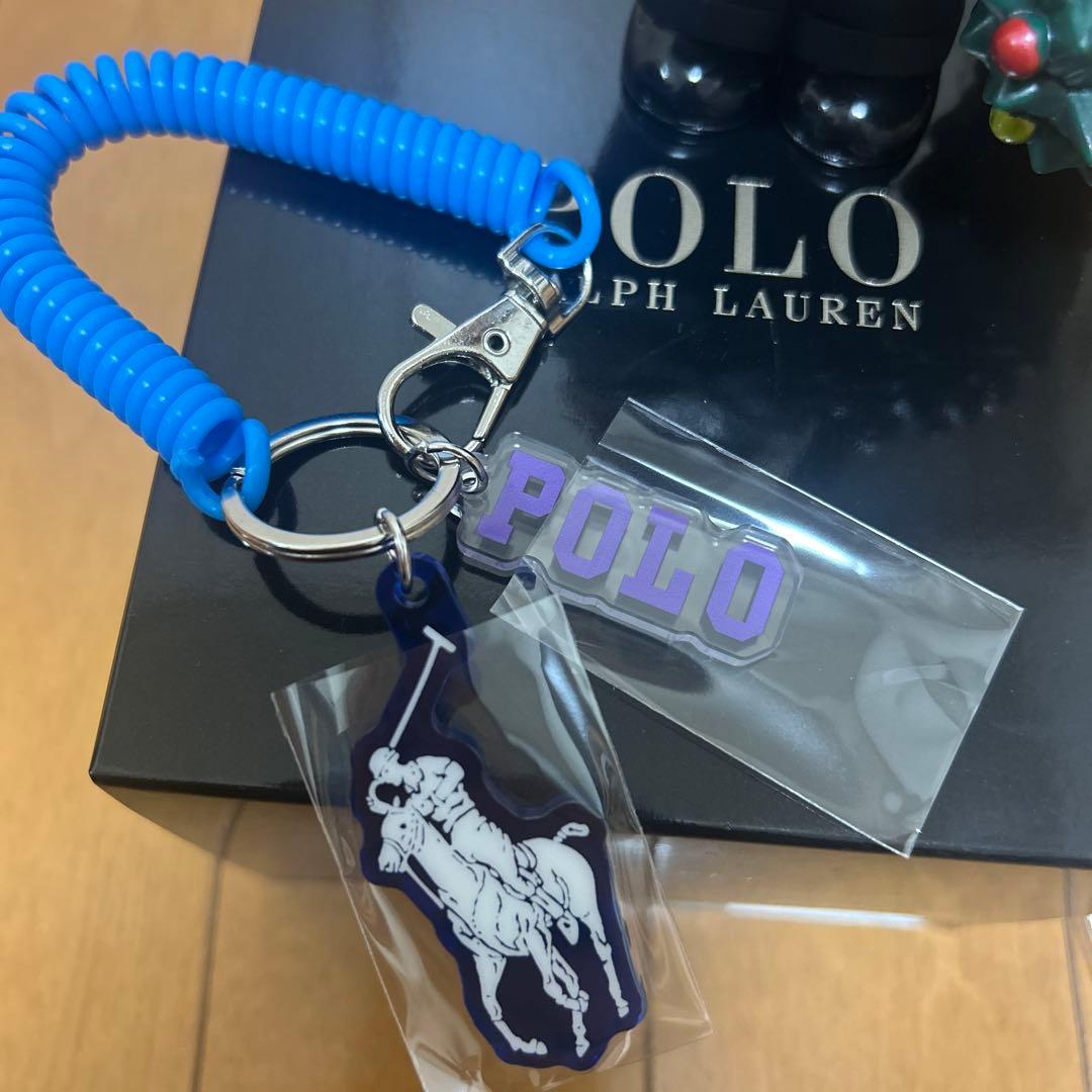 ラルフローレン　ポロベア　フィギュア　キーホルダー　ステッカーセット