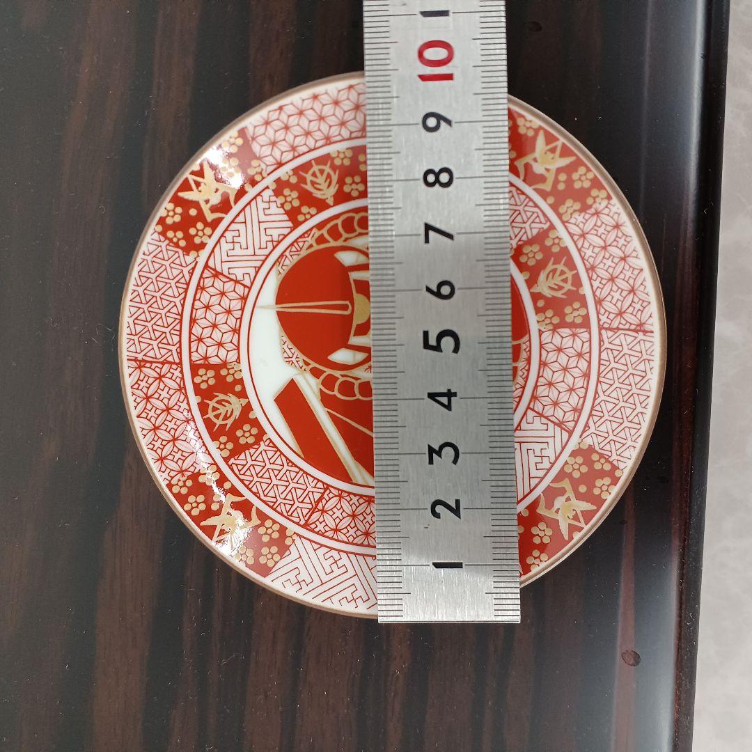 新品未使用‼️ガンダム【九谷焼豆皿 6枚セット】ガンダムカフェ限定