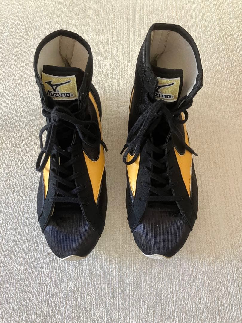 Mizuno ボクシングシューズ ブラックハイカット28.5㎝