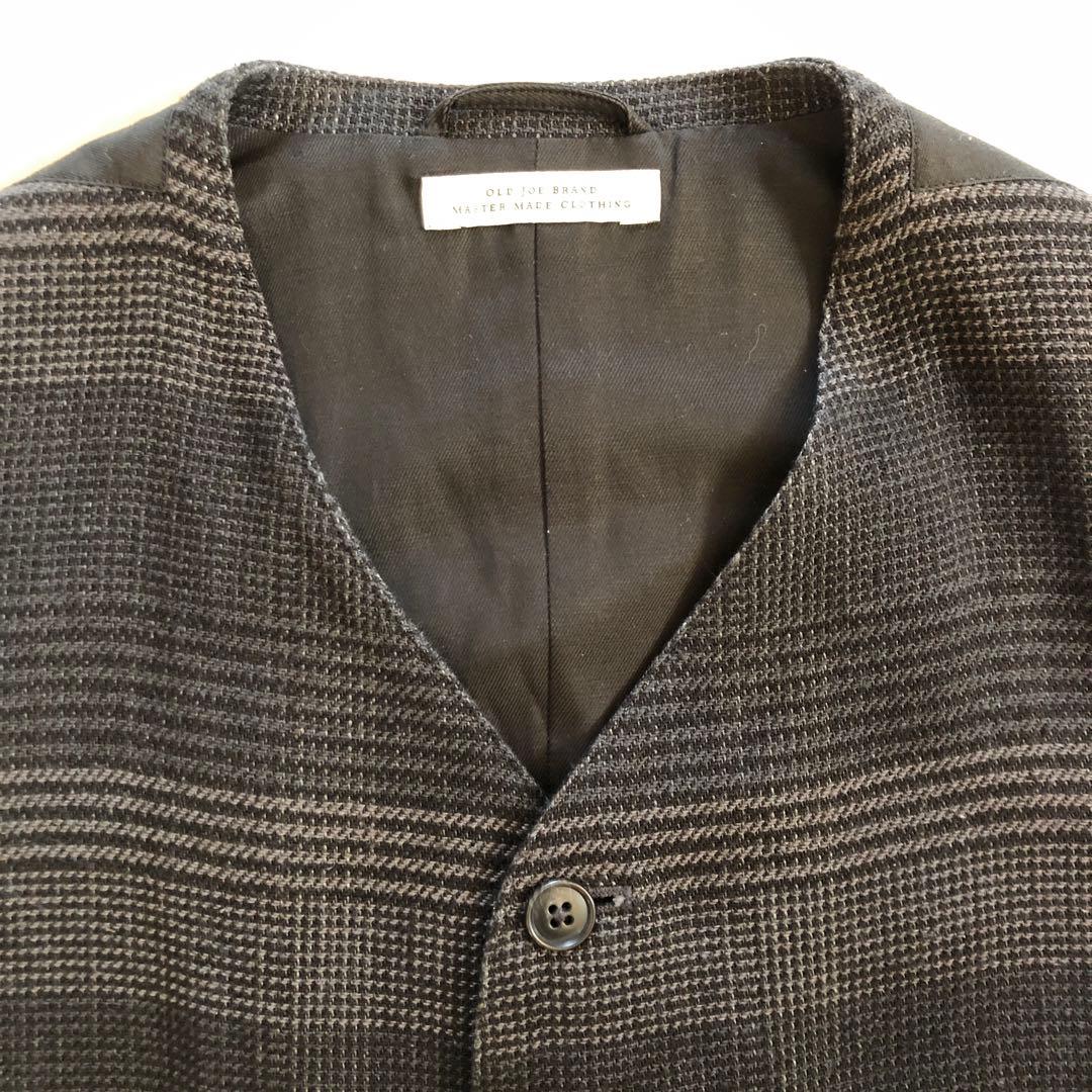 オールドジョーOLD JOEジェンツベスト38グレンチェック201OJ-VT01