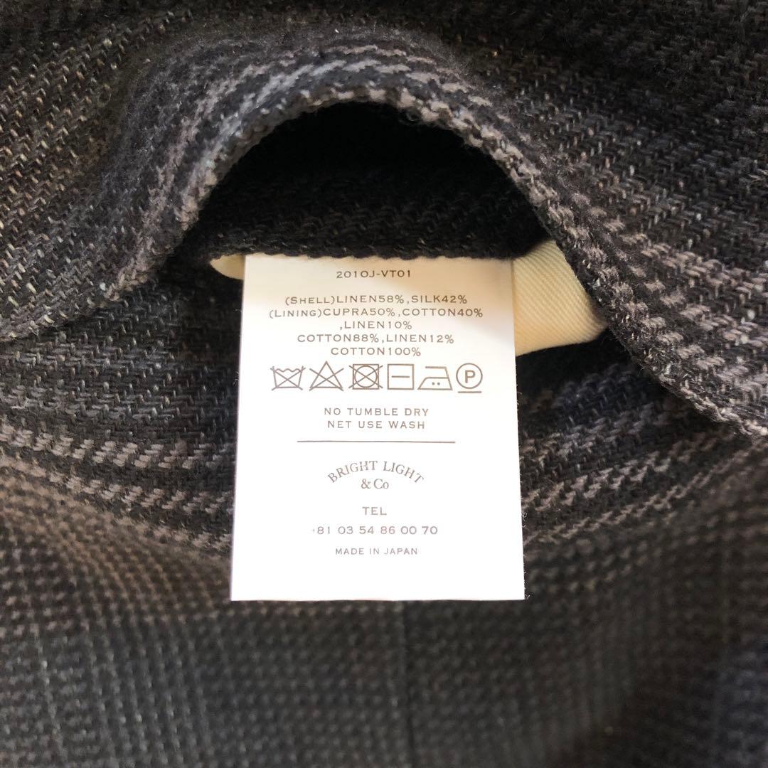 オールドジョーOLD JOEジェンツベスト38グレンチェック201OJ-VT01