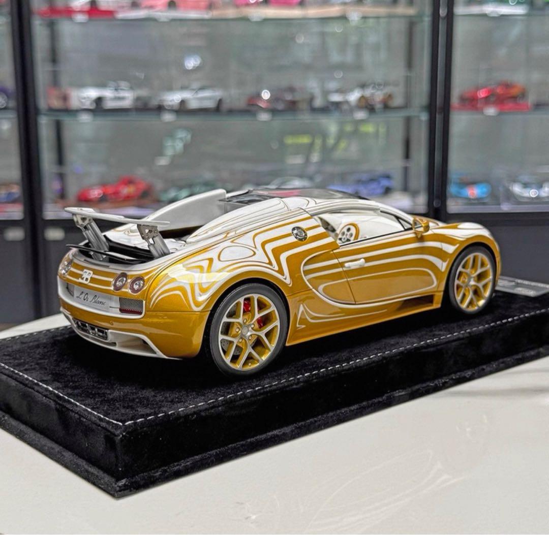 未使用 1/18 ブガッティ ヴェイロン HH モデル ミニカー 限定20台