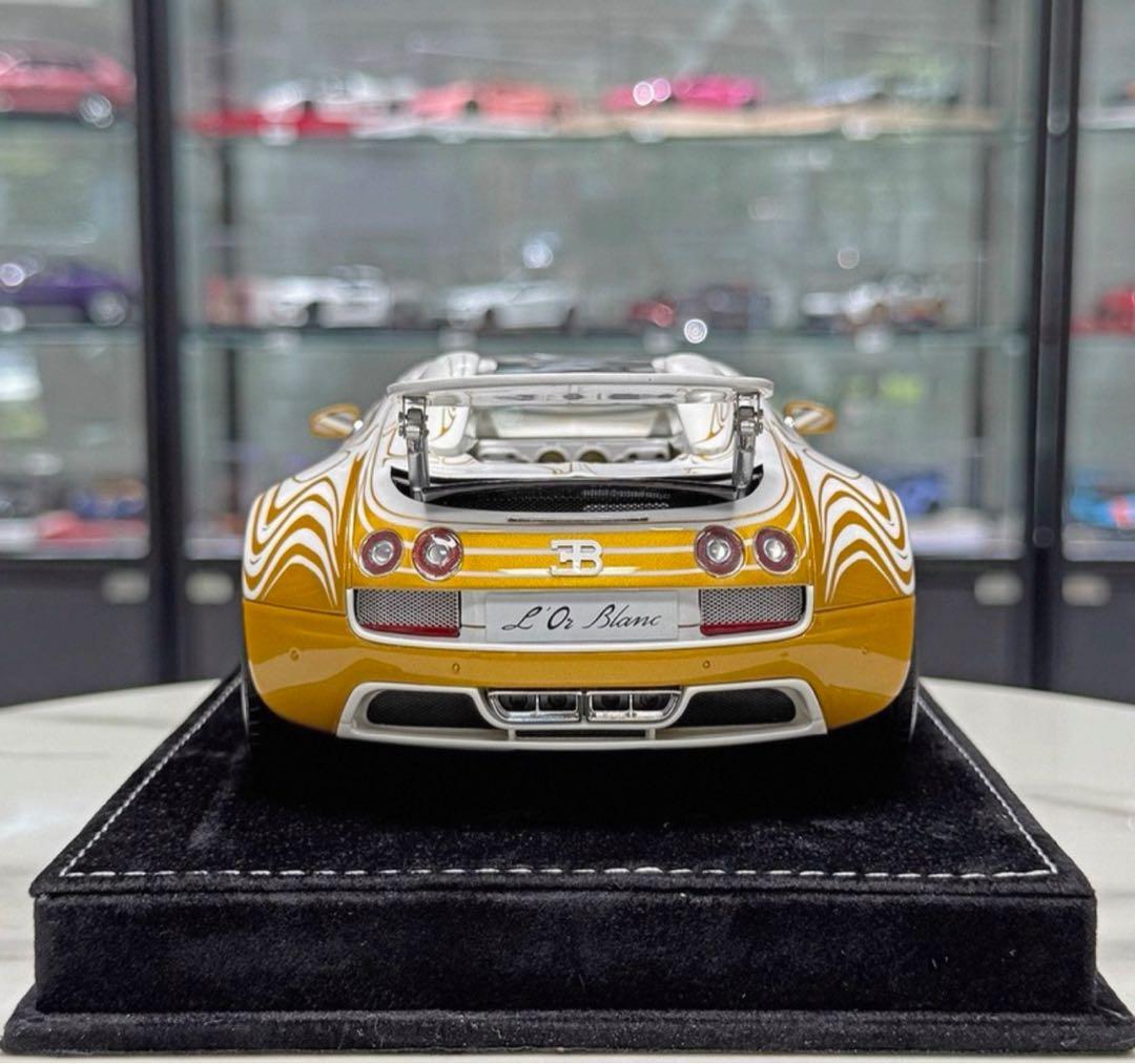 未使用 1/18 ブガッティ ヴェイロン HH モデル ミニカー 限定20台