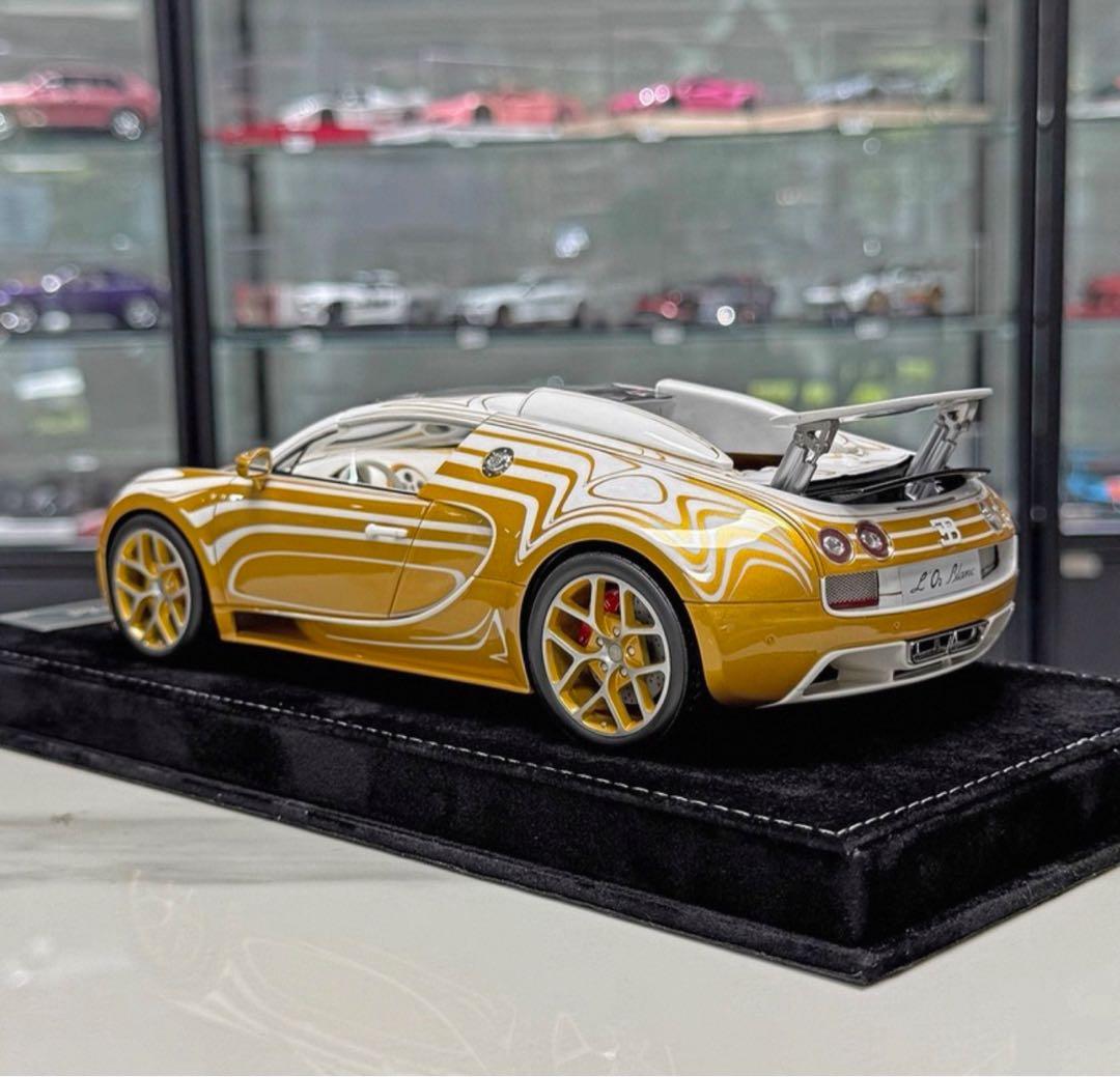 未使用 1/18 ブガッティ ヴェイロン HH モデル ミニカー 限定20台