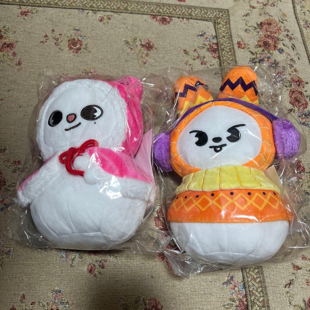 スキズ 雪だるま skzoo ヒョンジン　ジニレット　リービット　リノ