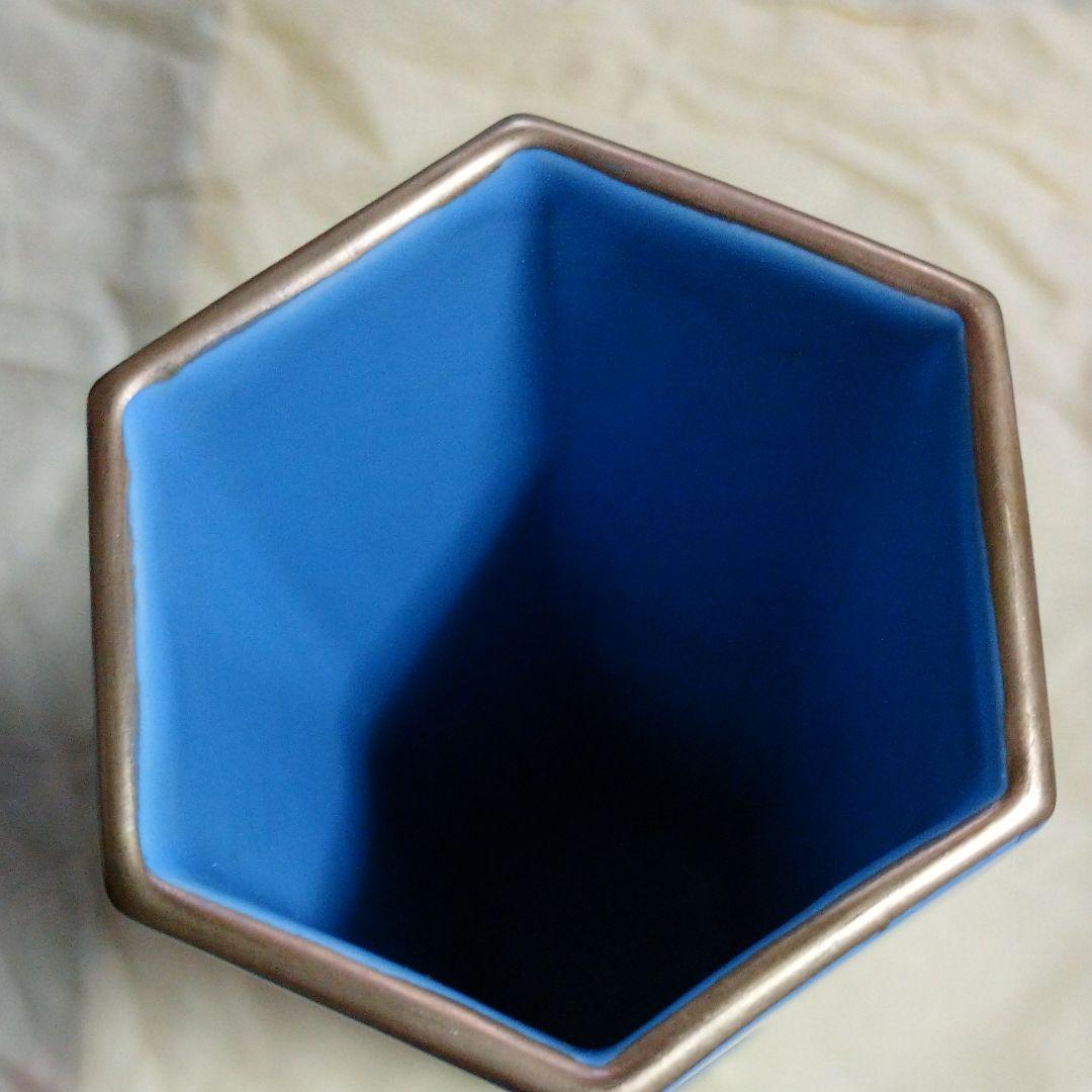 鶴亀意 花入 華洛音羽山窯