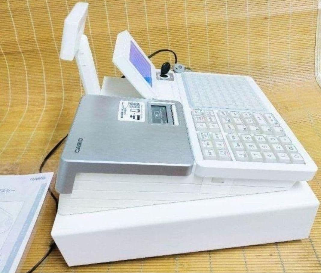 カシオレジスター　SR-CS550　スマホ連携Bluetooth　592259