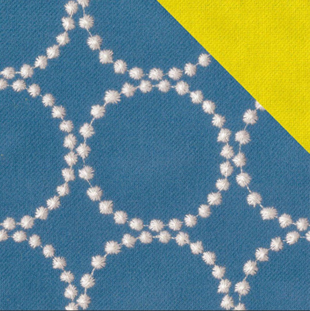 ミナペルホネン タンバリン dop ブルー スツール ハンドメイド