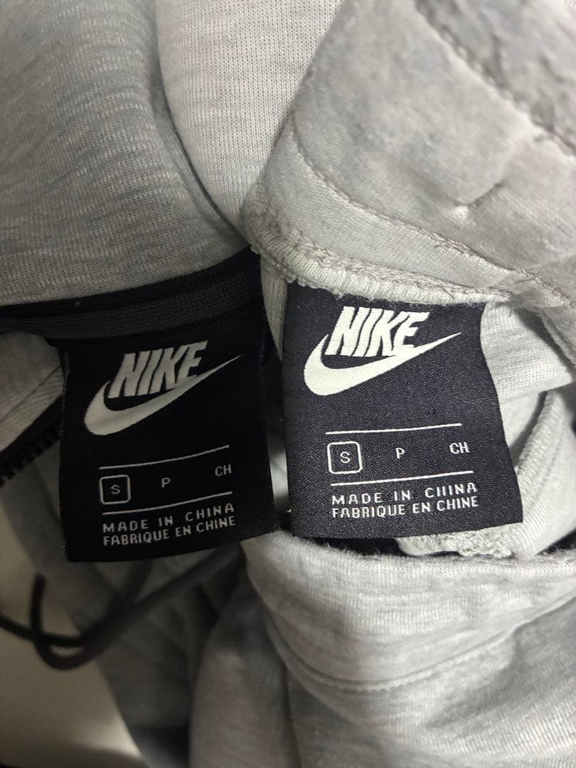 ナイキテックフリース セットアップ 上下 Sサイズ グレー ukファッション