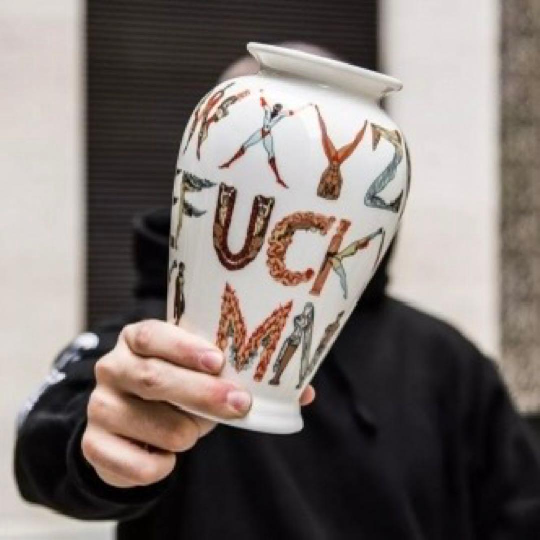 専用　Supreme Alphabet Vase 2018SS 花瓶