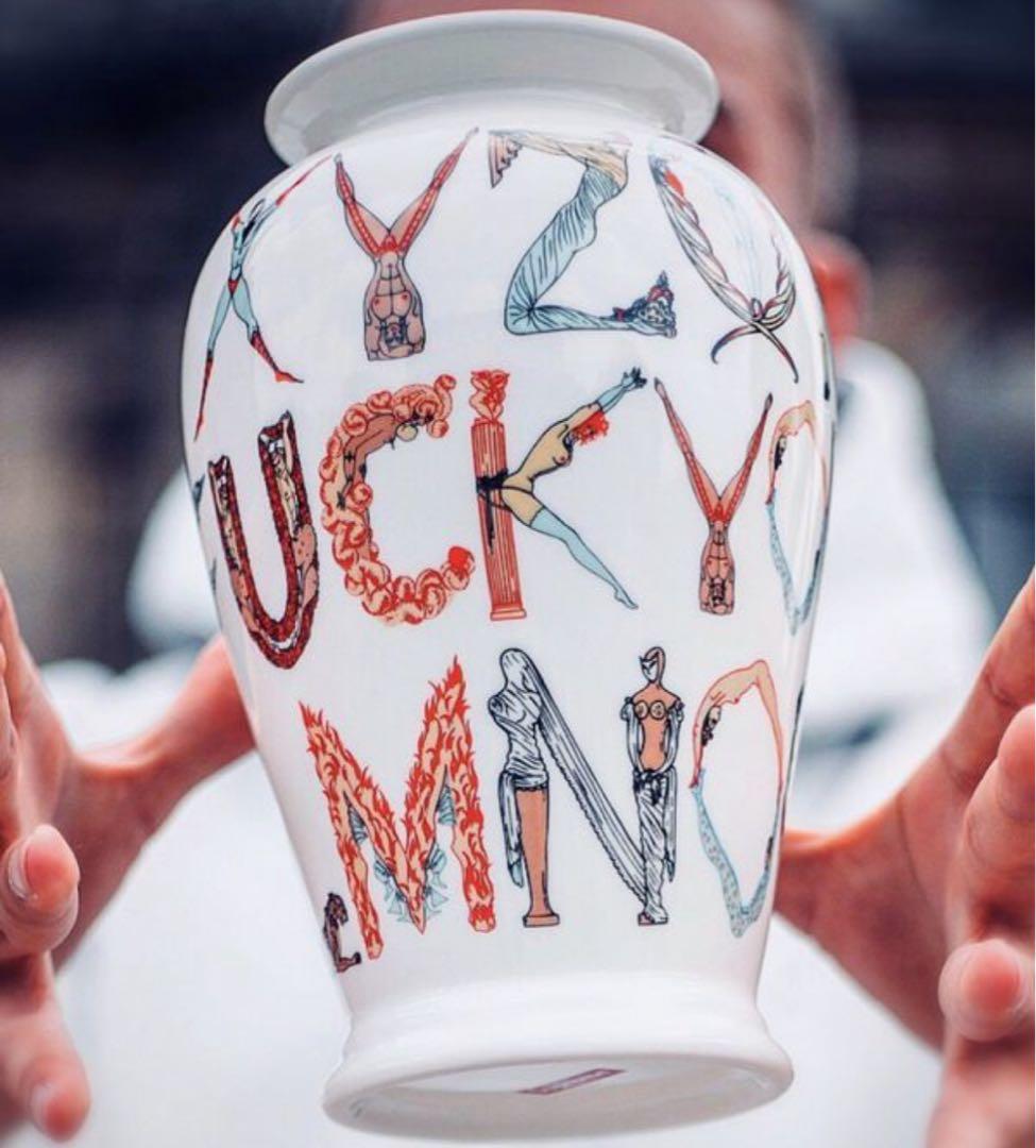 専用　Supreme Alphabet Vase 2018SS 花瓶