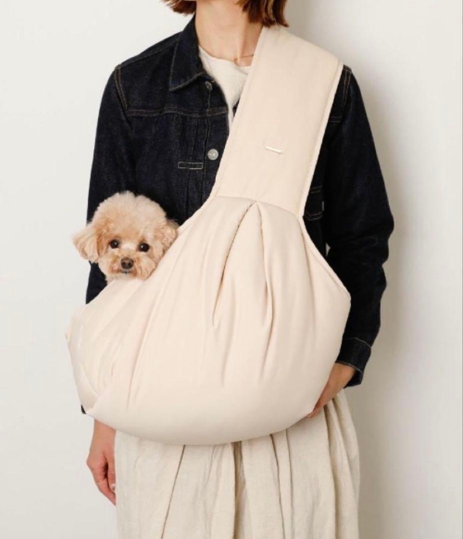 新品未使用　2wayハンモック型 メッシュ付きスリングバッグ