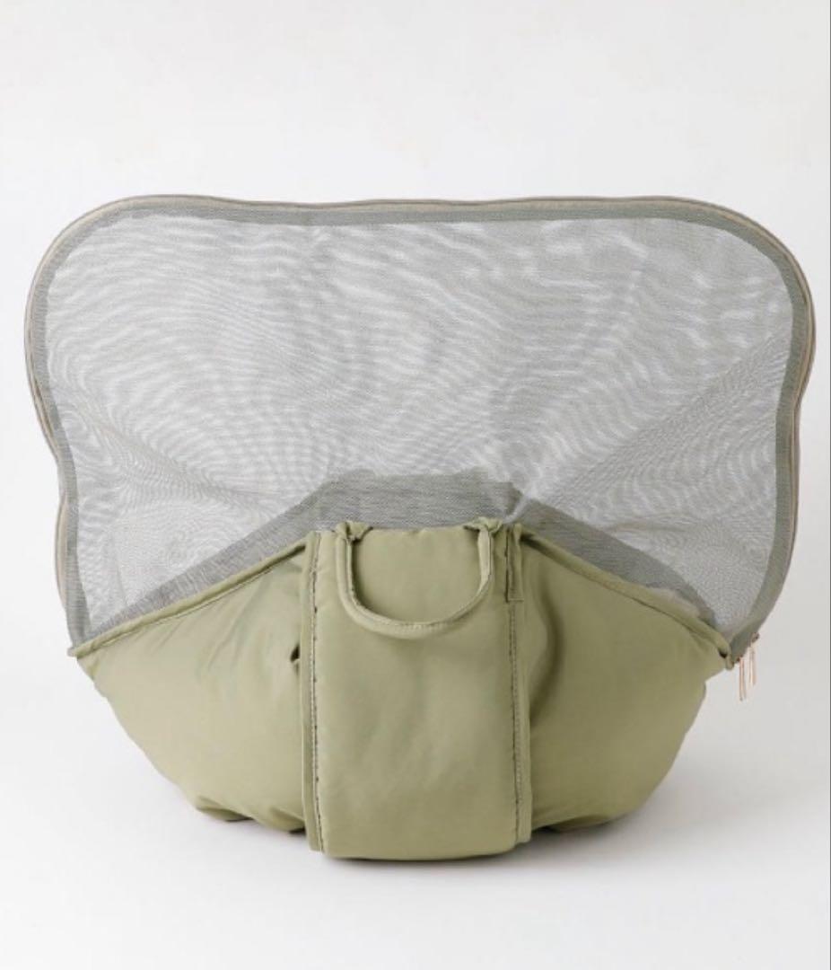 新品未使用　2wayハンモック型 メッシュ付きスリングバッグ