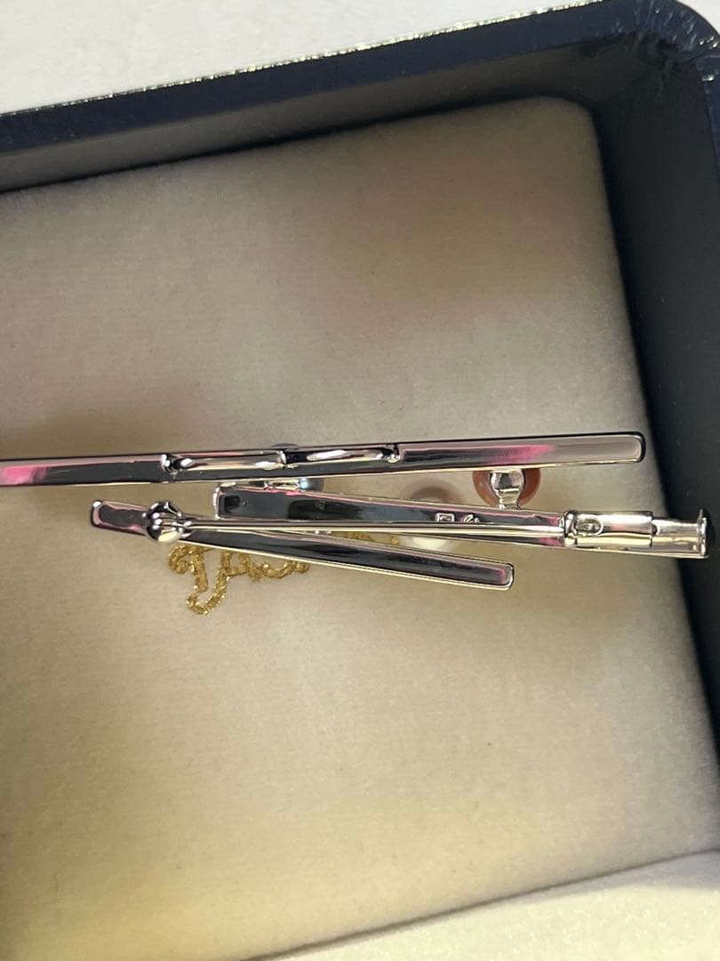 美品 田崎真珠 3色真珠パールブローチ シルバー