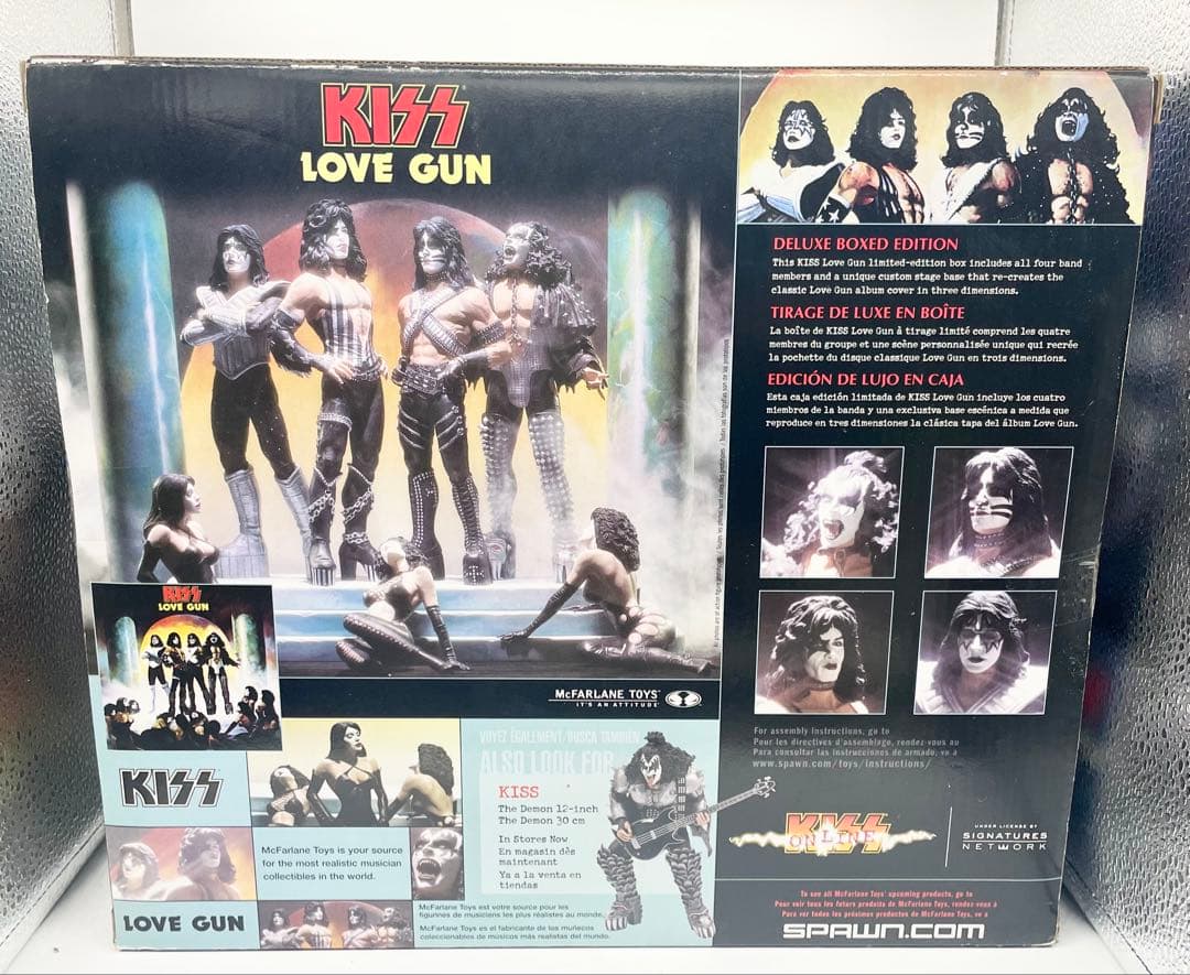 KISS LOVE GUN デラックスボックスエディション フィギュアセット