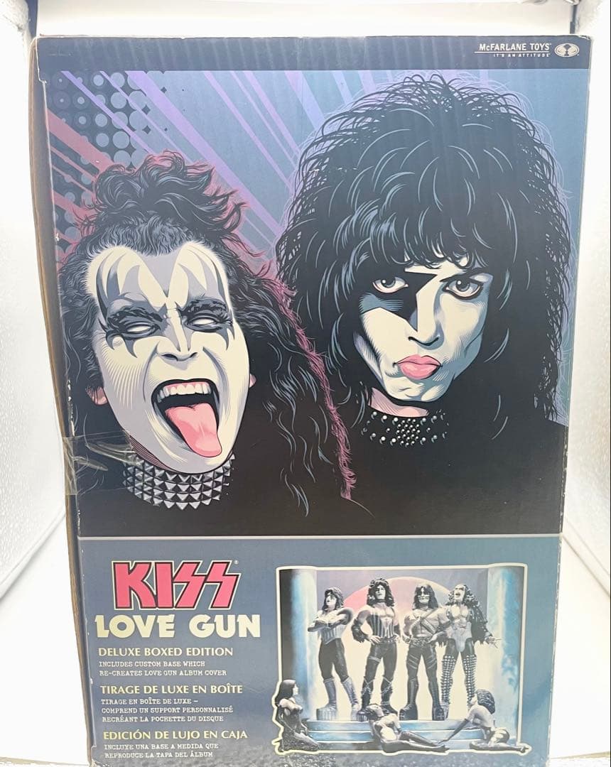 KISS LOVE GUN デラックスボックスエディション フィギュアセット