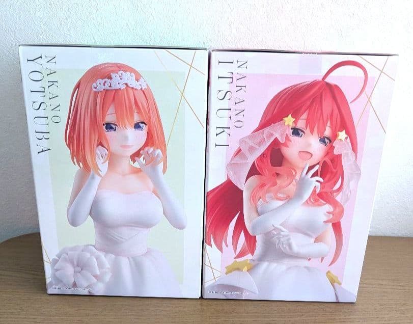 一番くじ五等分の花嫁✽∼五つ子より愛をこめて∼中野姉妹フィギュア２体セット