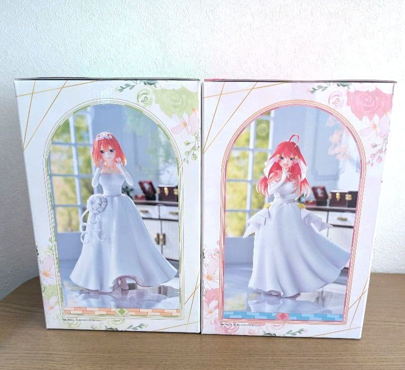 一番くじ五等分の花嫁✽∼五つ子より愛をこめて∼中野姉妹フィギュア２体セット