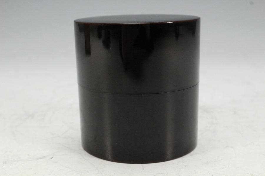 茶道具 塗師 石斎 中次棗 裏千家 淡々斎 書付(K-YC556)