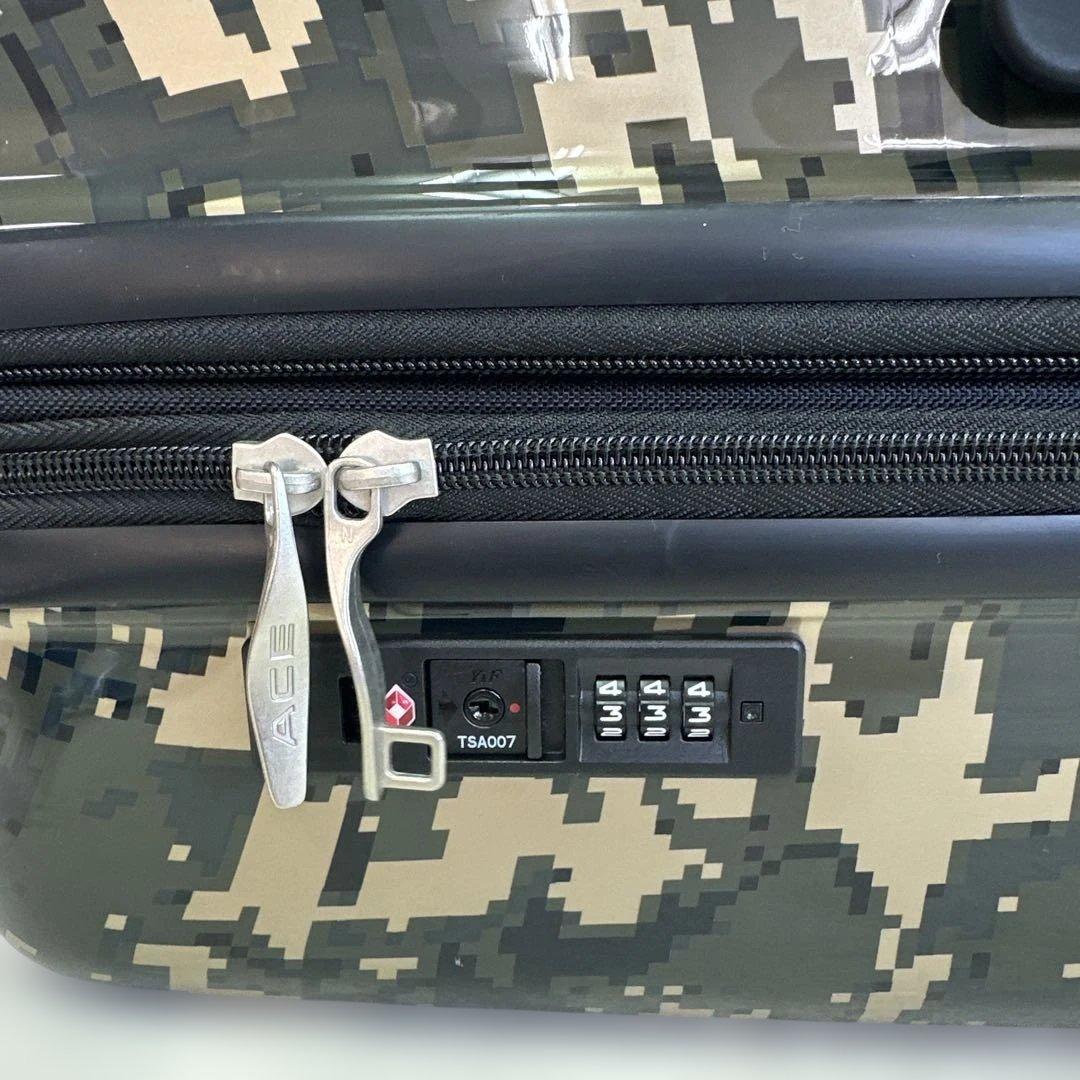 ACE 迷彩柄 キャリーケース