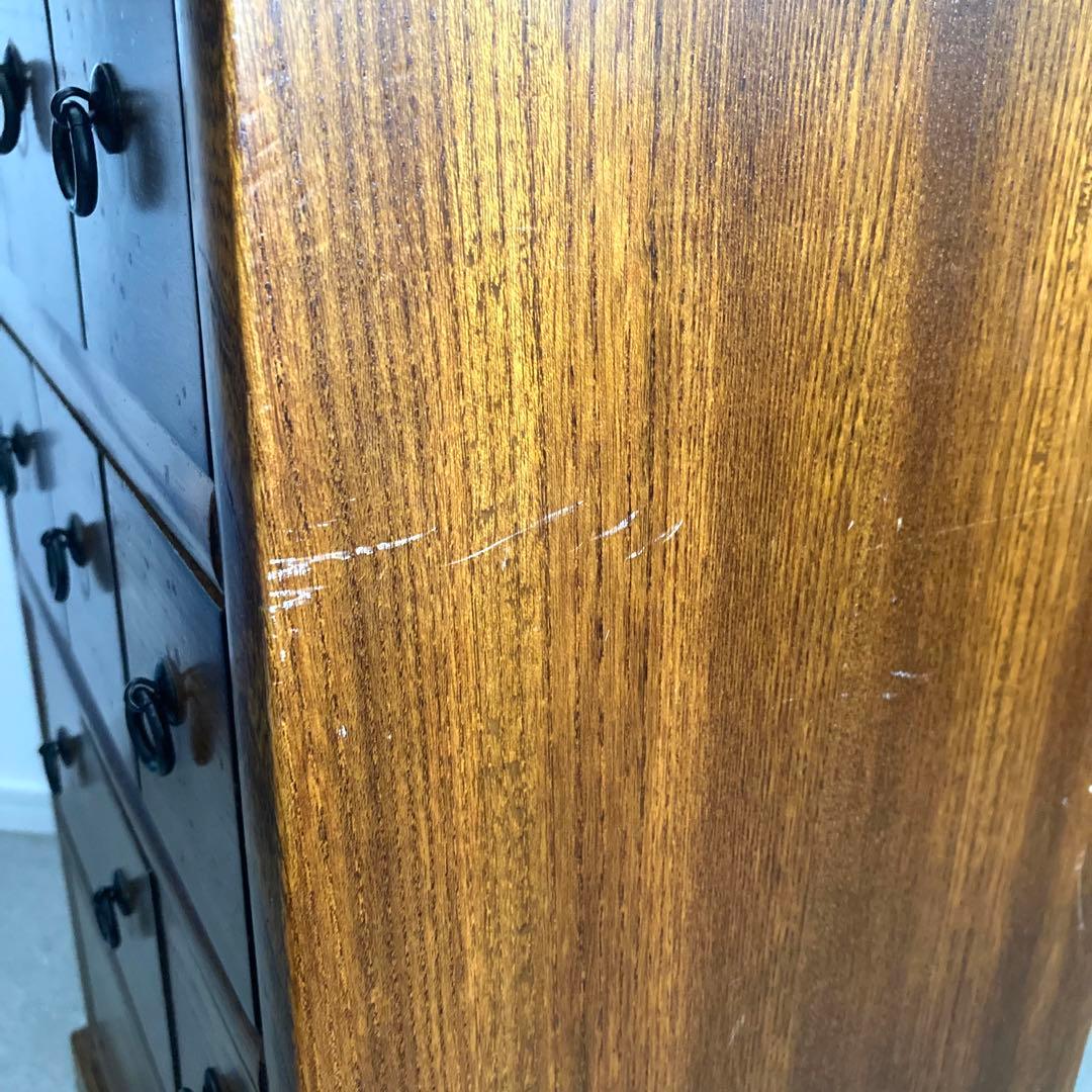 薬箪笥 高さ50cm チェスト 収納 引き出し 古道具 骨董 アンティーク