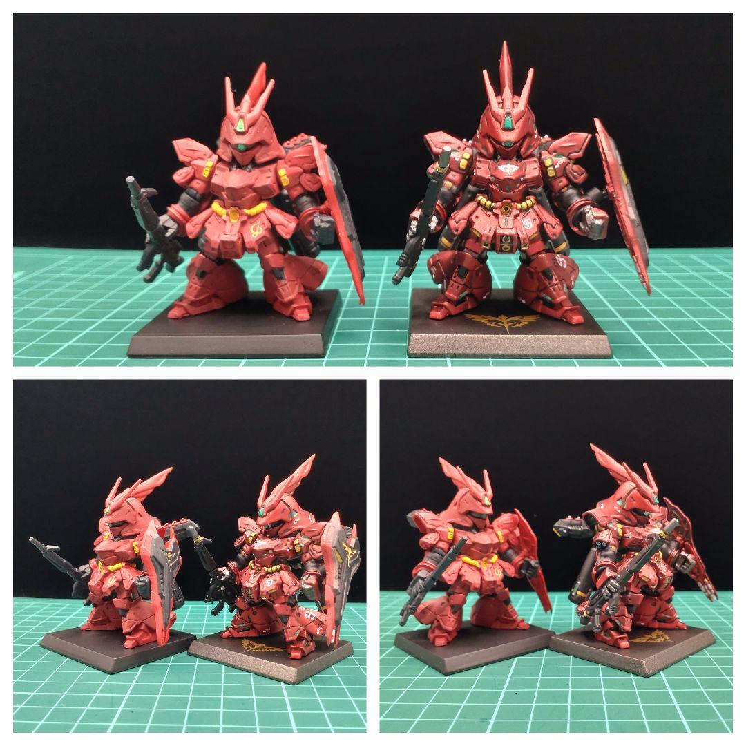 ガンダムコンバージ サザビー リペイント完成品