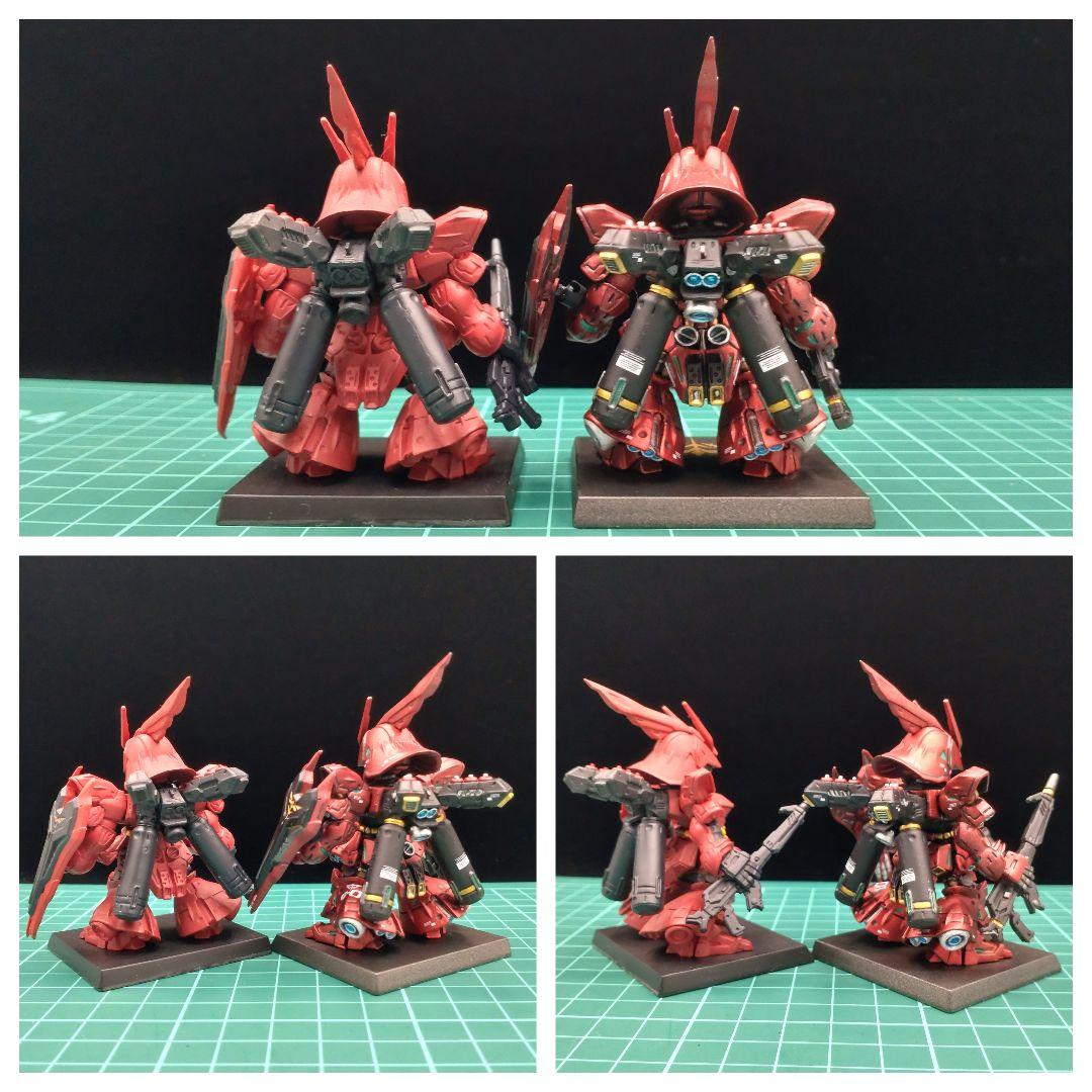 ガンダムコンバージ サザビー リペイント完成品