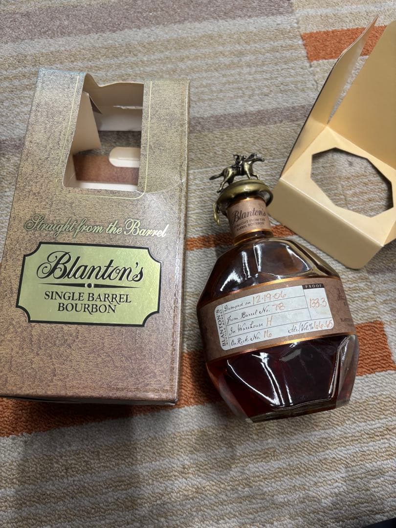 ウイスキー Blanton's Single Barrel Bourbon 750ml