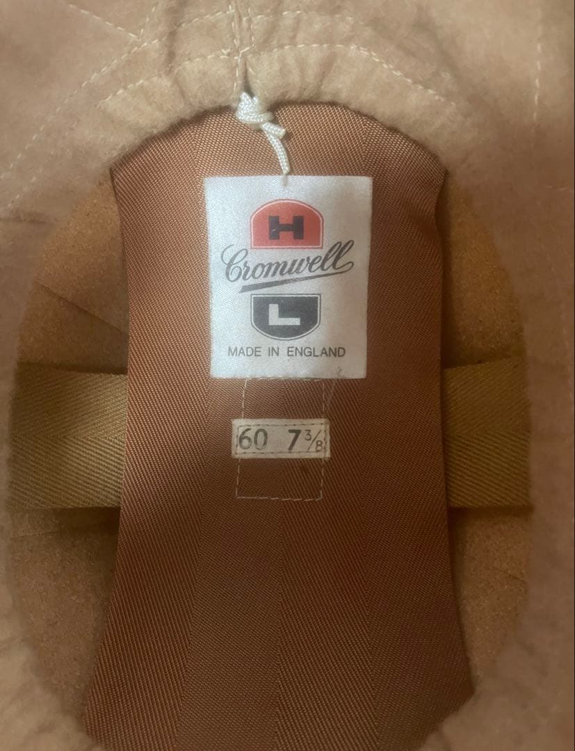 【観賞用】Cromwell クロムウェル ビンテージヘルメット Lサイズ 60