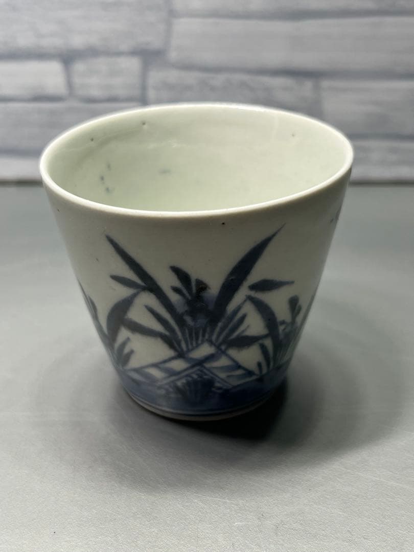 古伊万里　染付　そば猪口