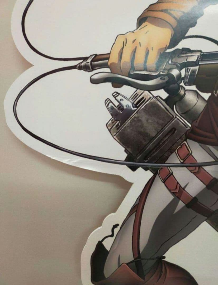 進撃の巨人　ジョイポリス　限定品　現地 等身大パネル　エレン