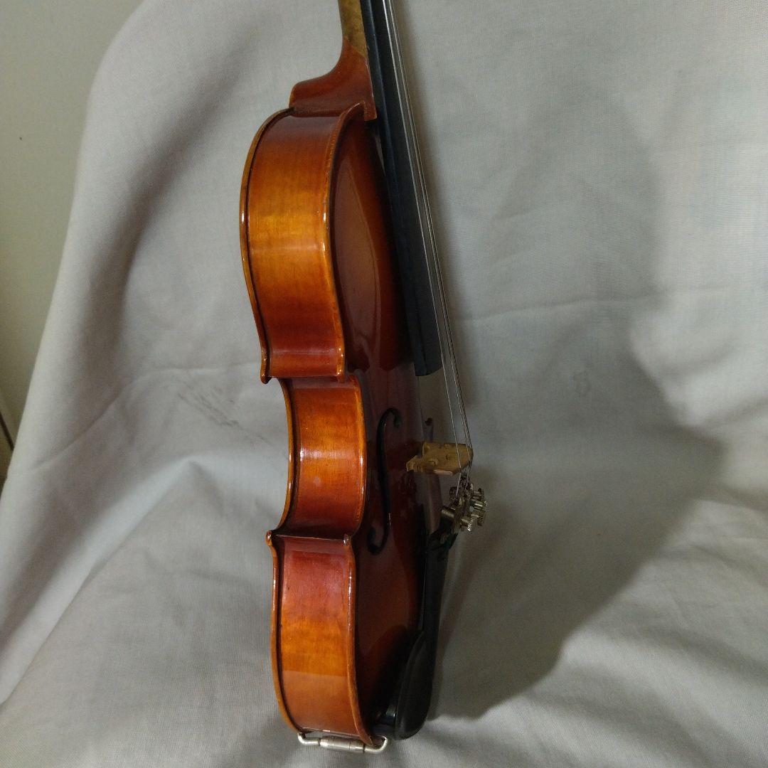 ♥4才前後の子供用♥スズキバイオリン1/10♥品番350メンテ済♥弓ケ―ス松脂付