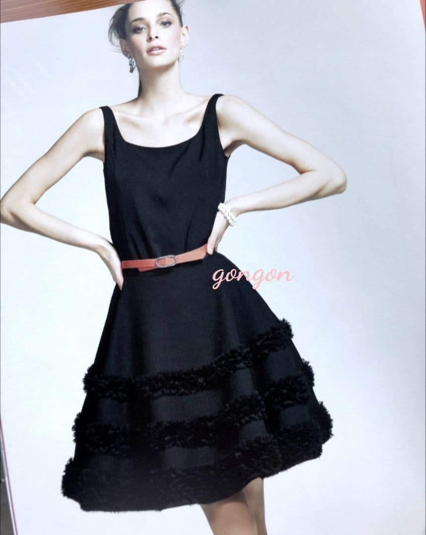 即完売☆美品♡ FOXEY 16万 イヴニング スカート 40 ウール フリル