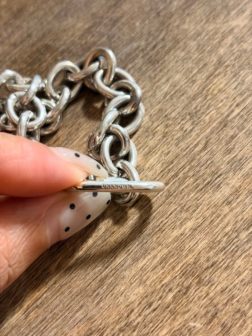 UNKNOWN U244 AZUKI2 シルバーチェーンブレスレット