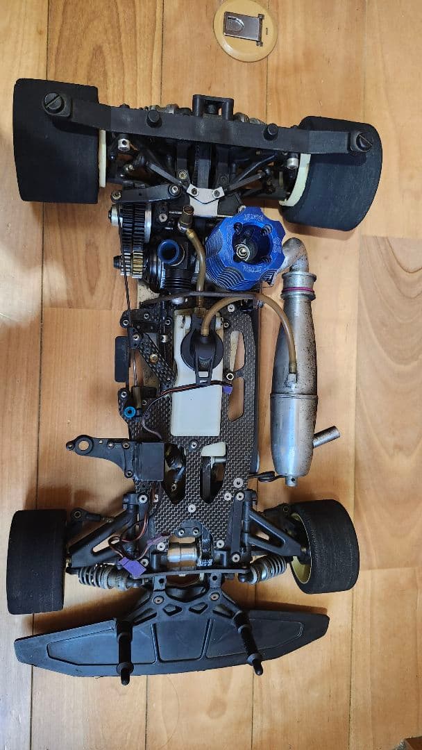 ラジコン 無限精機 MRX-4R 中古 エンジン付き