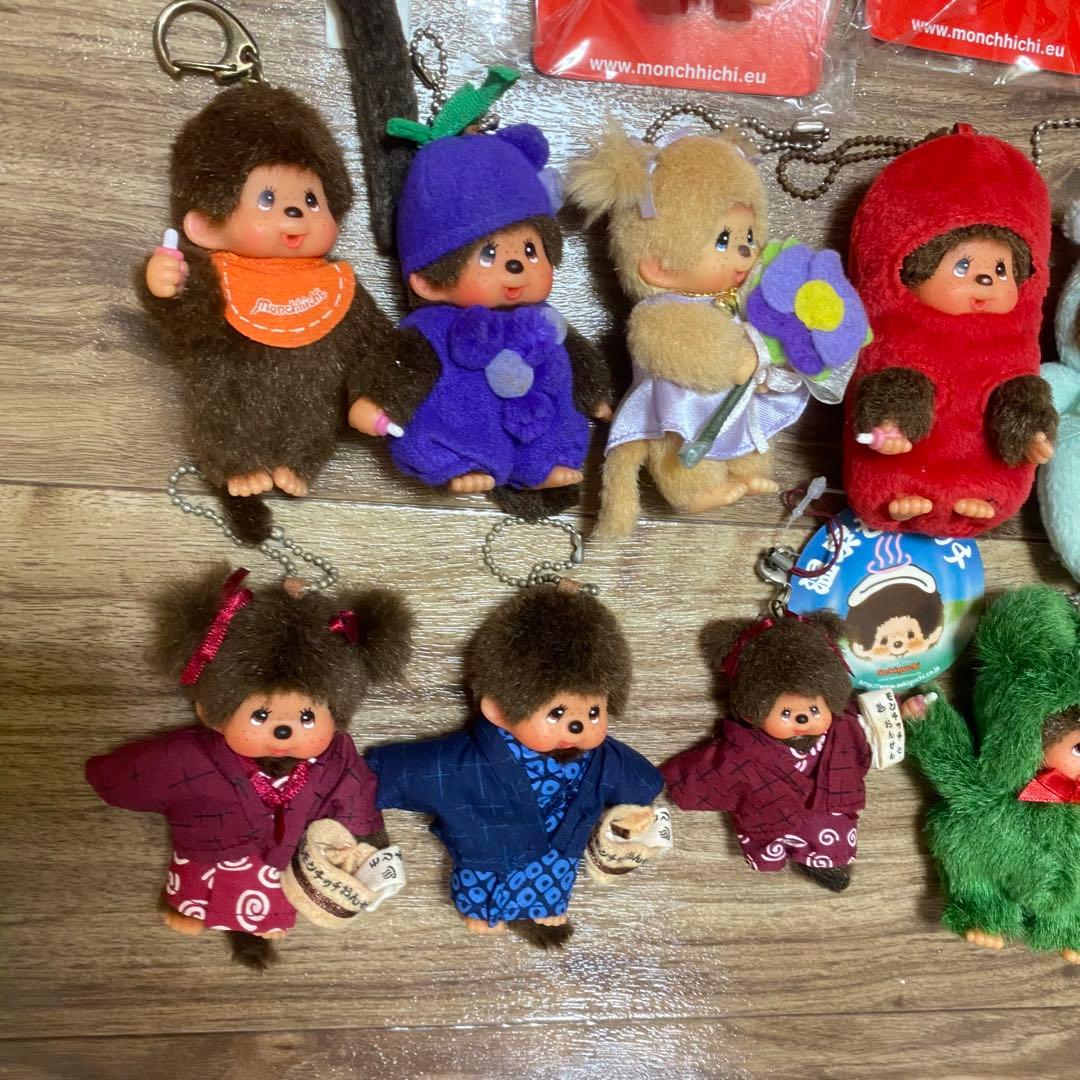 希少　モンチッチマスコットぬいぐるみキーホルダー　まとめ売り　セキグチ