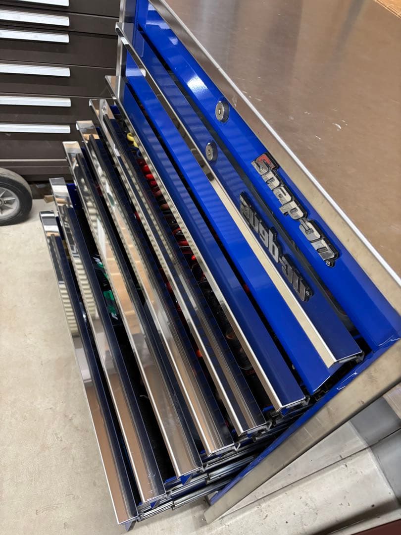 ステンレス製　ドロアーガード　7本セット　 スナップオン　KRL756専用