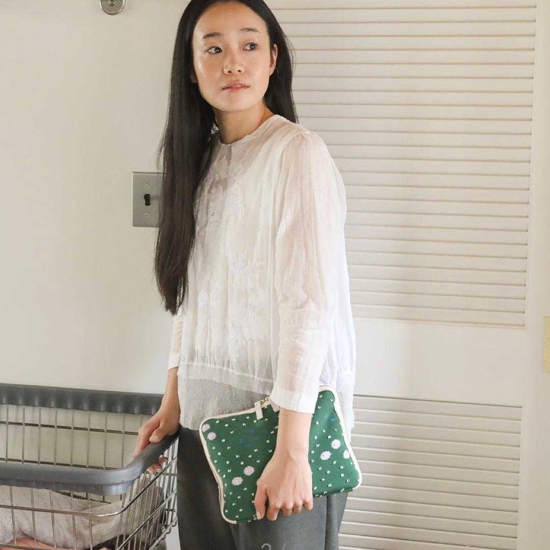 HOBONICHI ほぼ日 おおきいひきだしポーチ 机上の庭 マキノコレクション