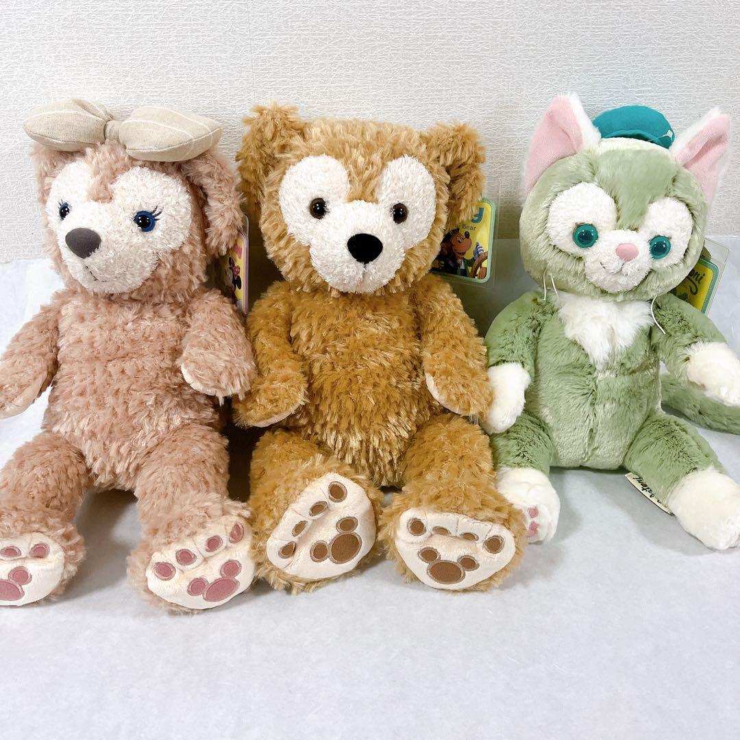 新品 Duffy ダッフィーフレンズ ぬいぐるみ シェリーメイ ジェラトーニ