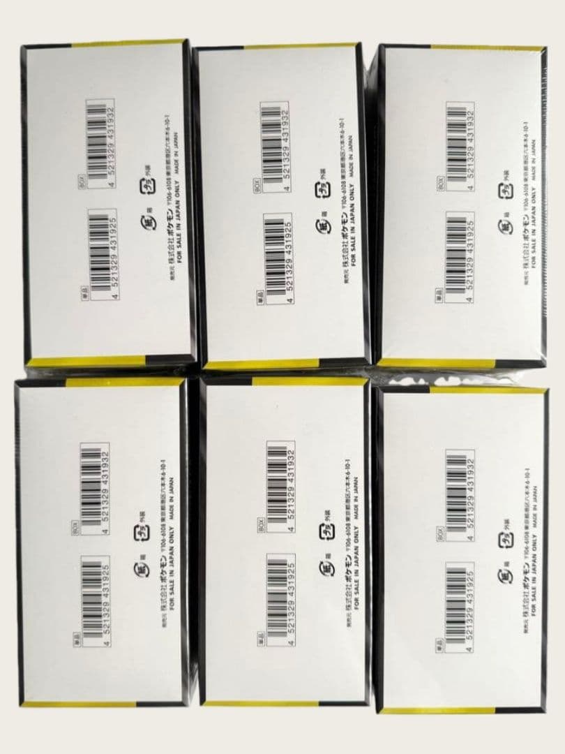 ポケモンカード MEGAドリームex 6BOX 新品未開封 シュリンク付き