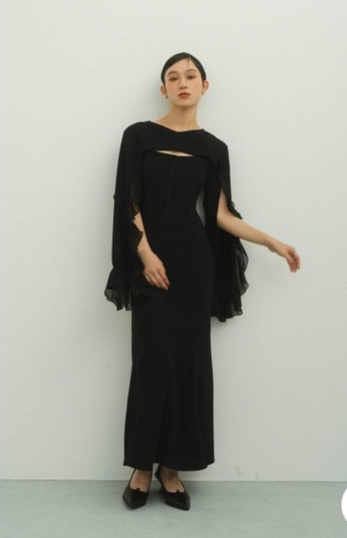 スーツ・フォーマル・ドレス Knuth Marf frill sleeves one piece S
