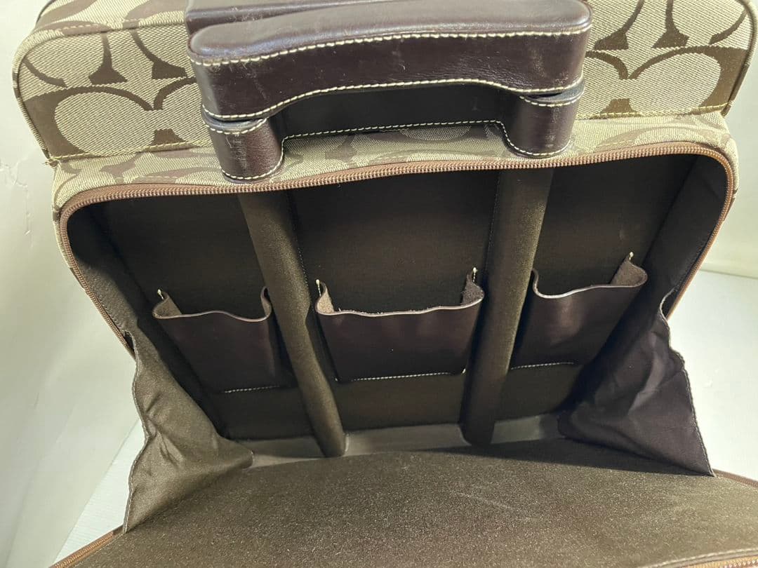 COACH ロゴパターン キャリーケース