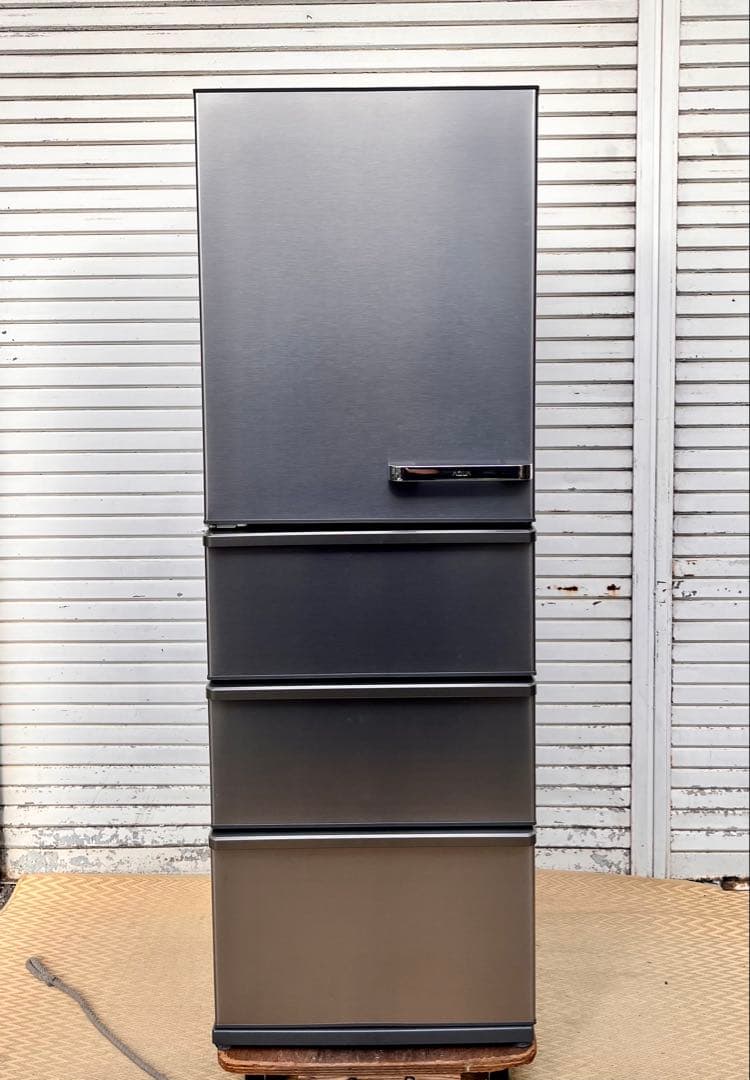 ③【送料無料】AQUA 冷蔵庫 AQR-V43JL(S) 430L 2020年製