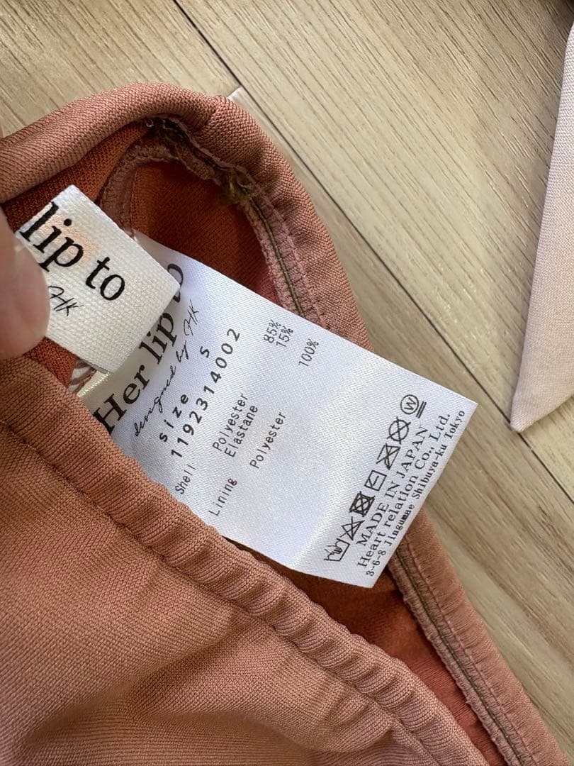 【値下げ】herlipto 水着☆Double Bow ONE PIECE