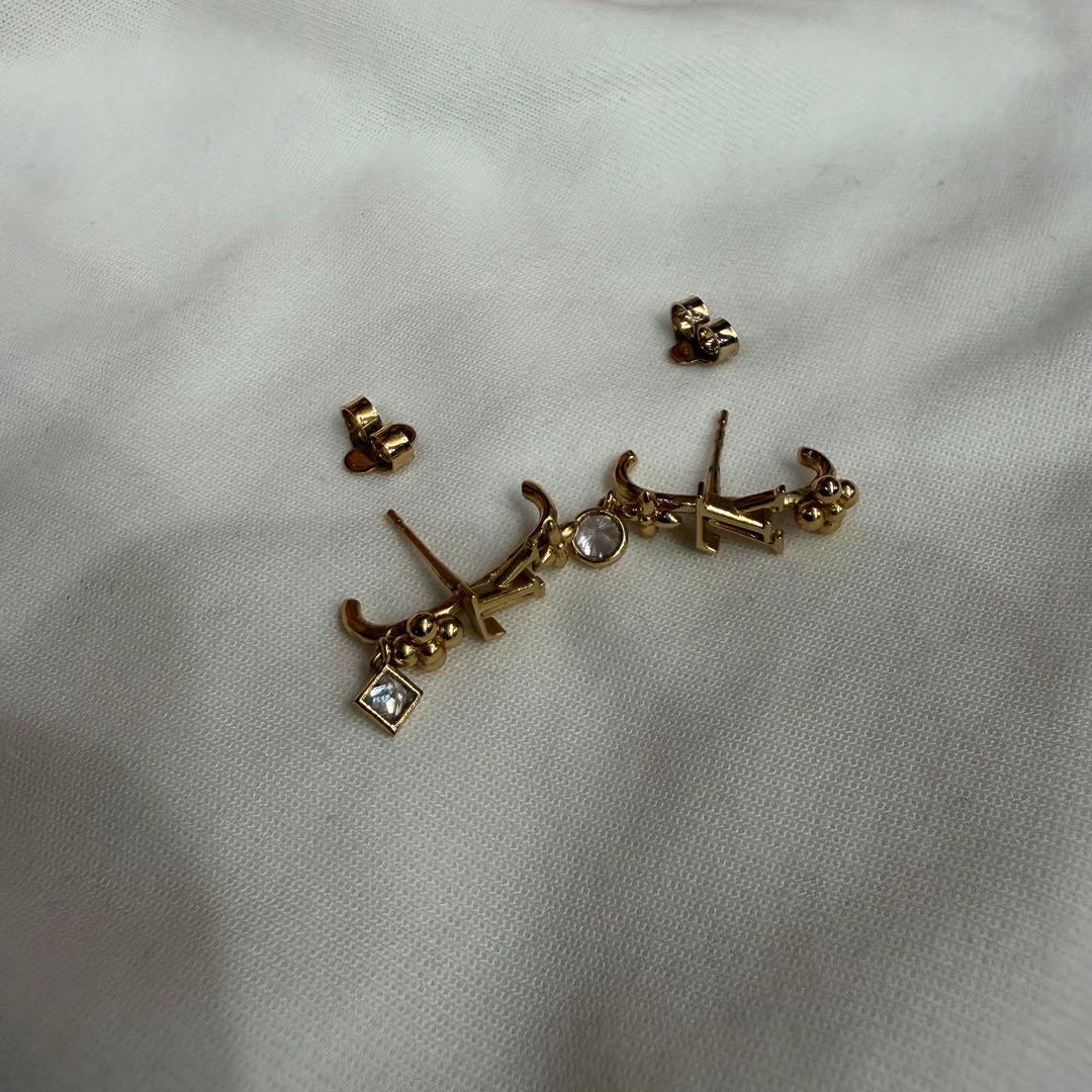 美品！ルイヴィトン ピアス・ＬＶインザスカイ