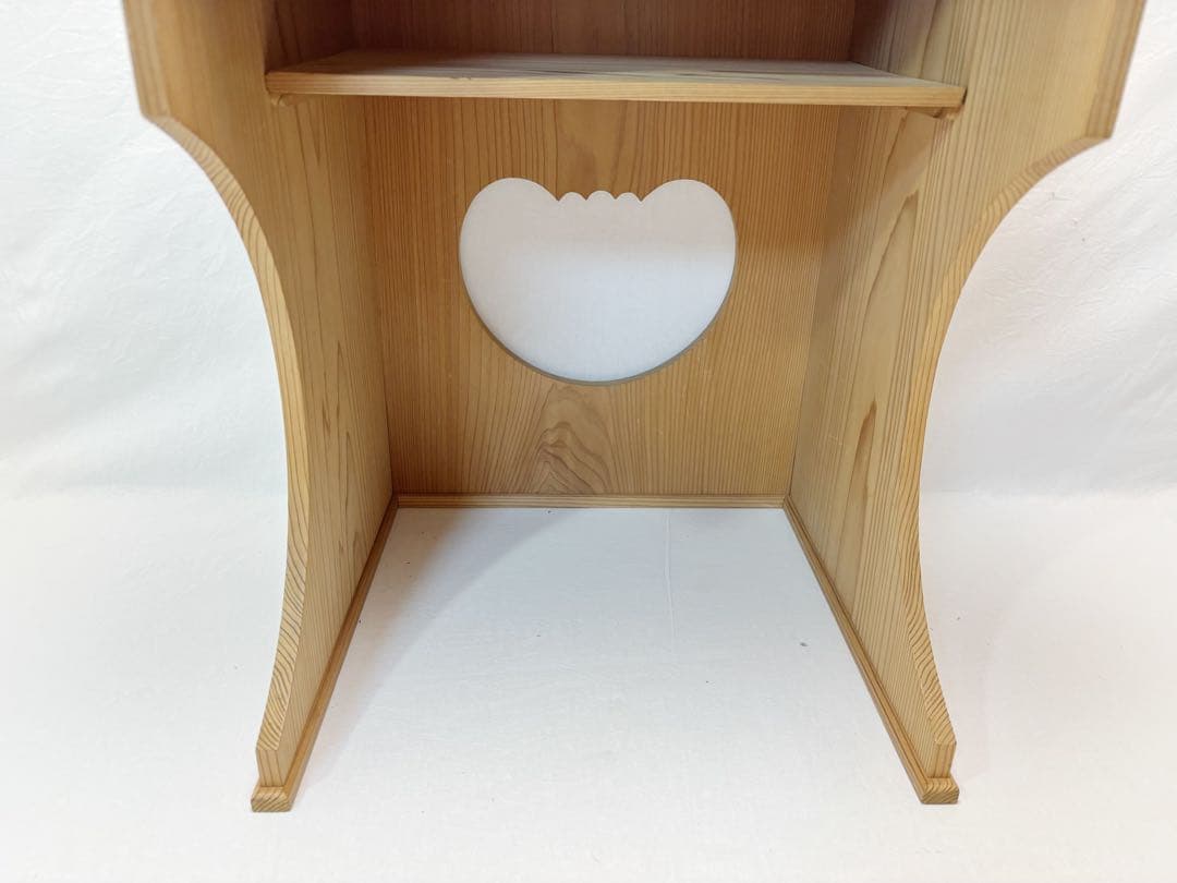 ほぼ未使用 茶道具 桐 抱清棚 吸江斎好写 水指棚 木工芸 箱無