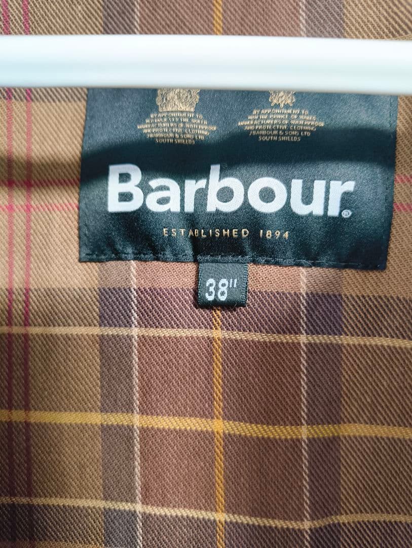 バブアー　トランスポート　38 ラスティック×ブラック