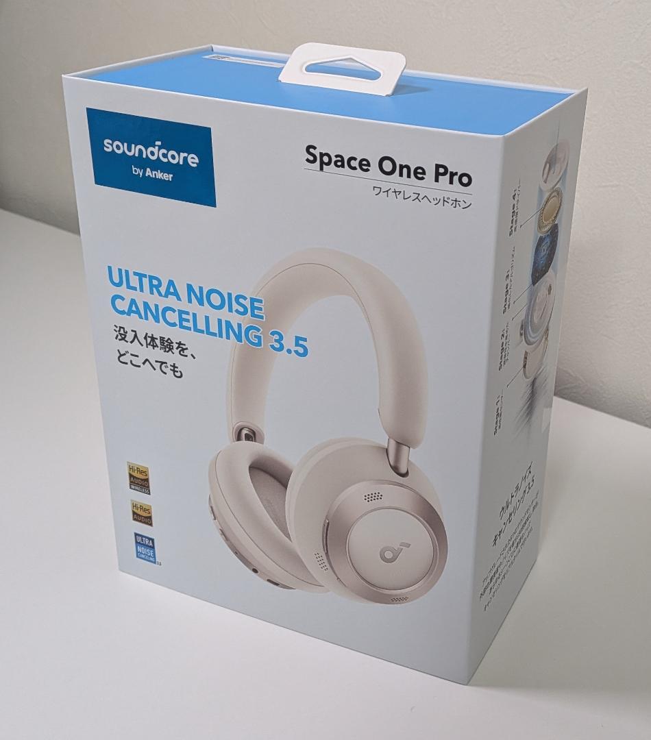 【超美品】soundcore Space One Pro ワイヤレスヘッドホン
