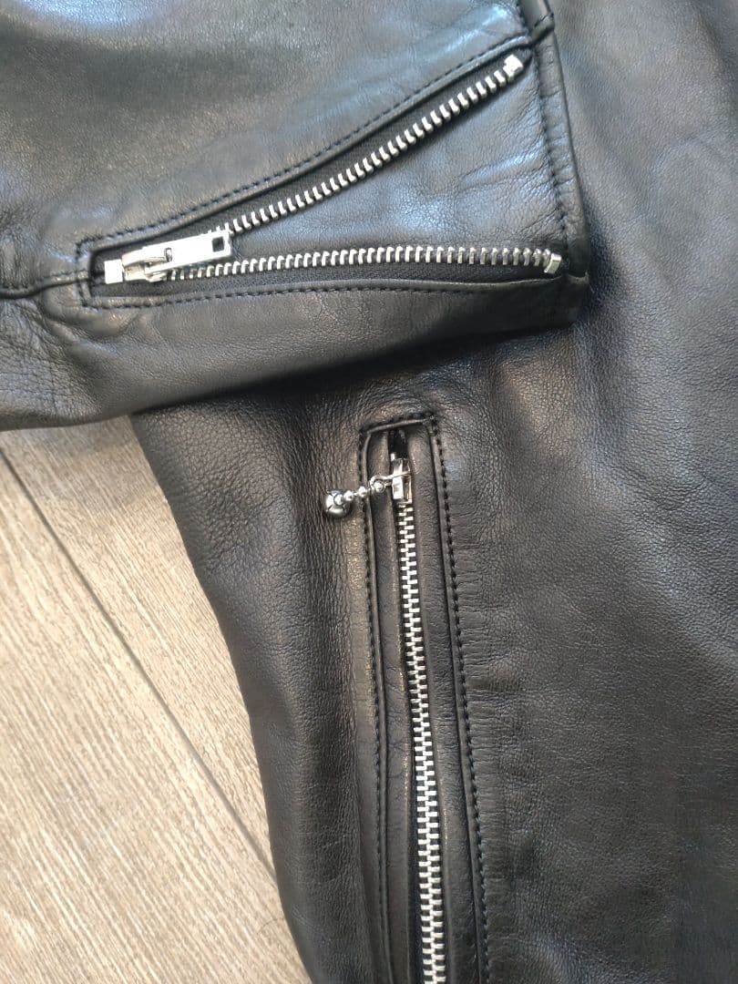 K*j様 HYSTERIC GLAMOUR ブラックレザー　シングルライダース